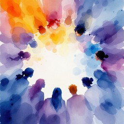 preschool age - socialiyation - fractal drawing